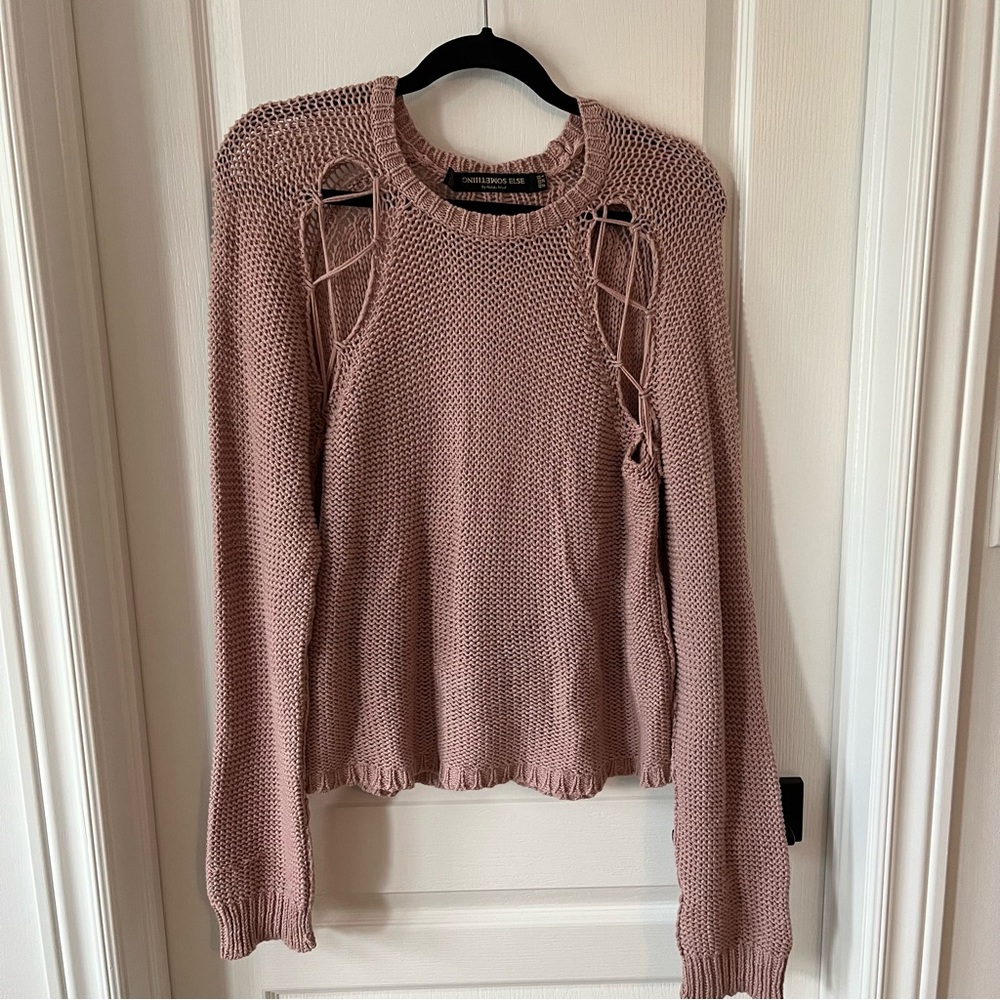 Long Sleeve Mauve Knit 6